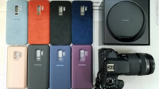 Samsung Galaxy S9 + Gehuse auslaufen: Alcantara und Clear View