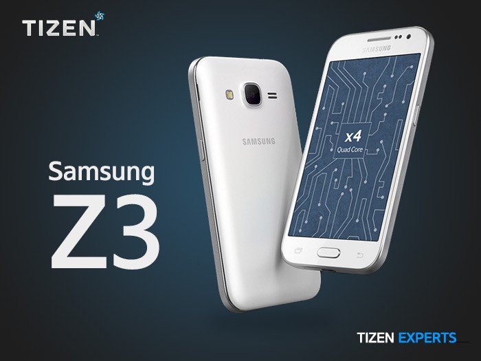 Samsung Z3 in Indien importiert fr die Prfung