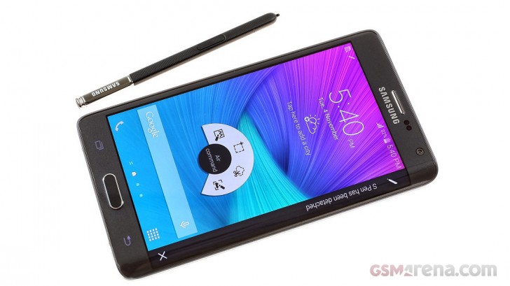 Samsung Galaxy Note 7 gesagt nur mit einem gebogenen Bildschirm zur Verfgung stehen