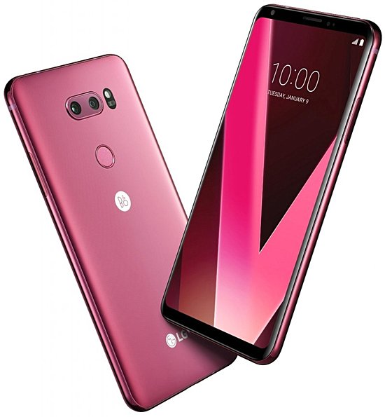 LG V30 bekommt neue Raspberry Rose Farbe