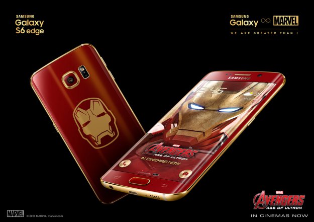 Die limitierte Galaxy S6 Edge Iron Man