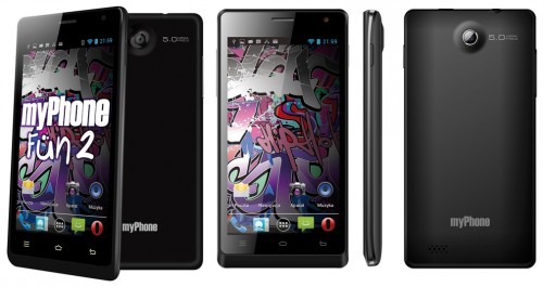 Die Firma myPhone bringt den Markt das neue Modell myPhone Fun2