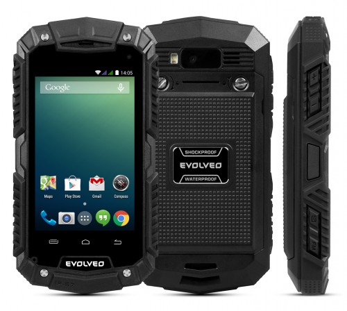 Evolveo StrongPhone D2 Mini - wasserdicht und langlebig Dual-SIM-Android 4.4