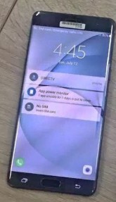 Samsung Galaxy Note7 getupft wieder