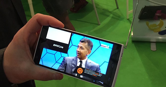 MWC 2015: Sind Sie bereit f�r ein Smartphone mit Antenne TV?