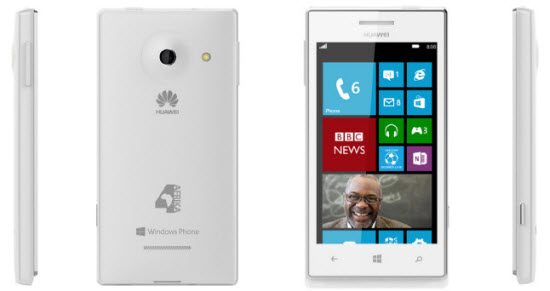 Huawei: nicht verdient Windows Phone