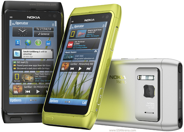 Nokia N8 - technische Daten
