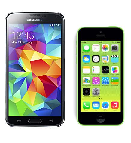 Samsung Galaxy S5 und Apple iPhone 5C! Gut verkaufen?