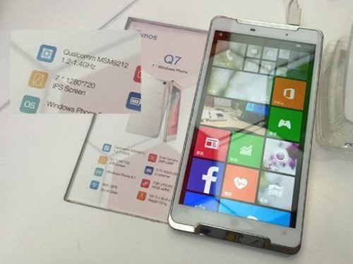 Ramos Q7 - ein 7-Zoll ... Smartphone mit Windows Phone 8.1