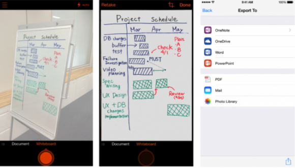 Microsoft Office Lens als Scanner