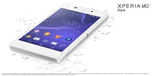 Sony Xperia M2 Aqua: wasserdicht (IP65 / 68) Smartphone Ende September