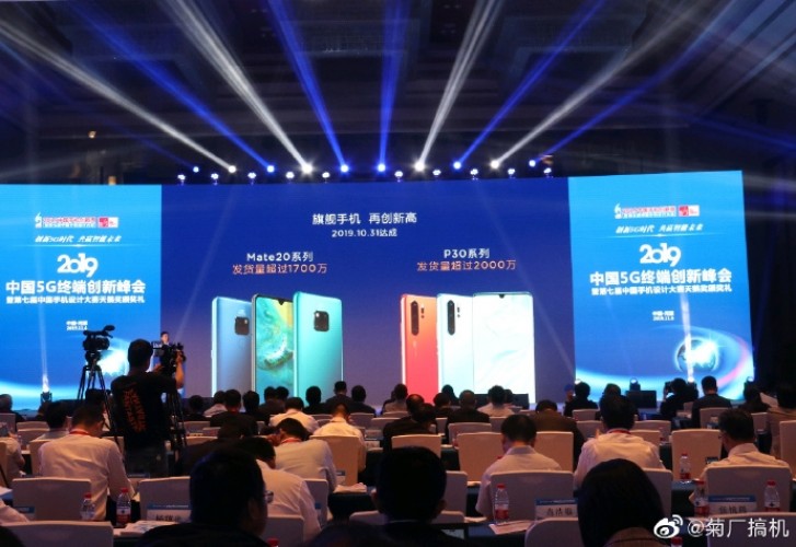 Huawei verkauft 37 Millionen Mate 20 und P30 Gerte
