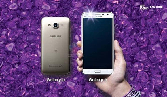 Samsung Galaxy Mitteilungen J7 und J5 in Indien