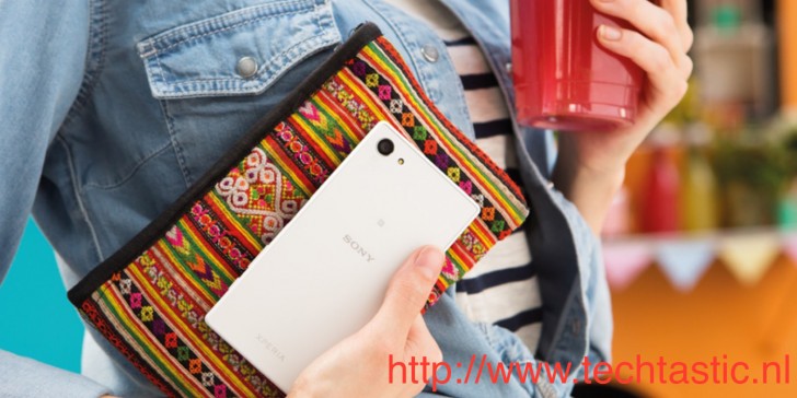 Sony Xperia Z5 Compact erschien auf dem Werbefoto