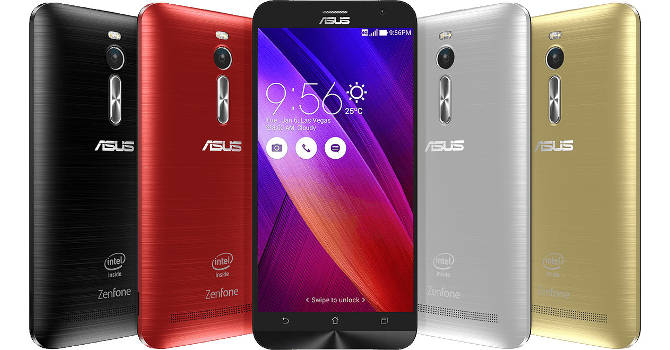 ASUS ZenFone 3 mit einem Fingerabdruckscanner