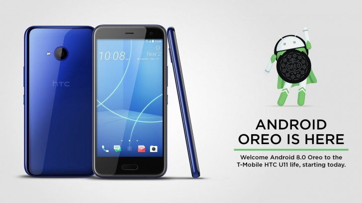 Jetzt werden die HTC U11 Life-Gerte von T-Mobile auf Android 8.0 Oreo aktualisiert