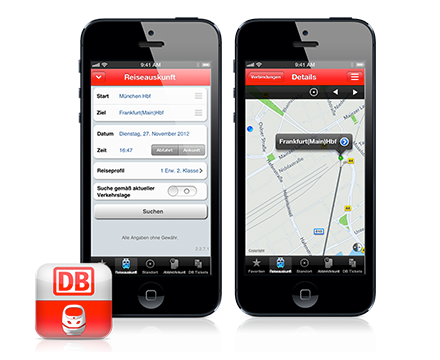 Wir stellen der DB Navigator f�r iOS und Android vor!!!