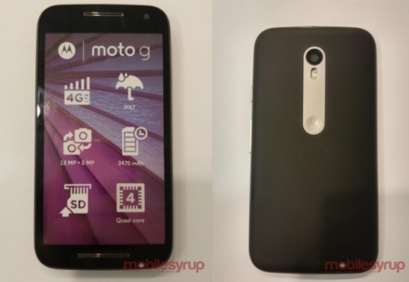 Motorola Moto G dritte Generation auf dem Markt 