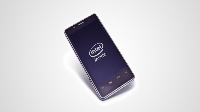 Das Smartphone kommt Samsung mit dem Prozessor des Intel an