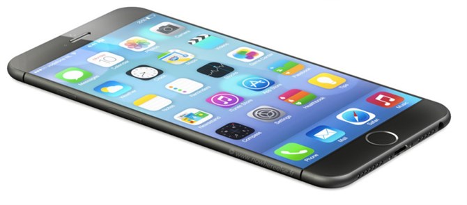 iPhone 6 im Detail. Ob das der neue Apple-Smartphone sein?