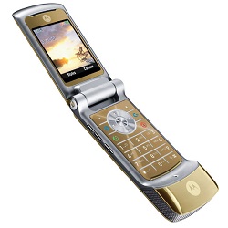 Entfernen Sie Motorola SIM-Lock mit einem Code Motorola K1 KRZR Champagne Gold